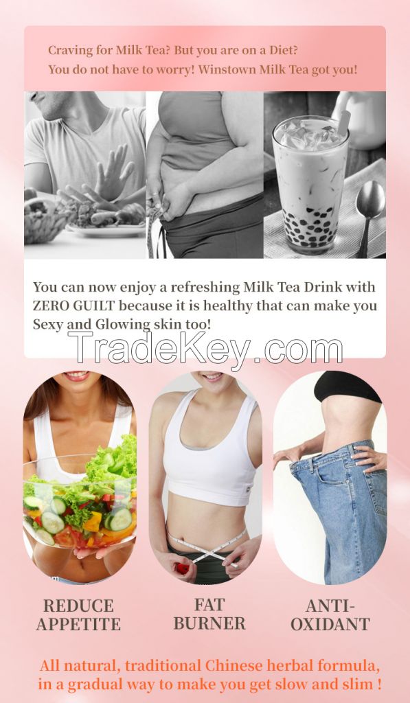 Slimming tea Private Label Fast Weight Loss Body Hot Selling Skinny Tetox Flat Tummy wholesale detox slim milk tea