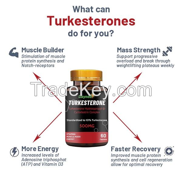 Turkesterone Capsules the high-quality supplement to help support athletic performance and muscle recovery