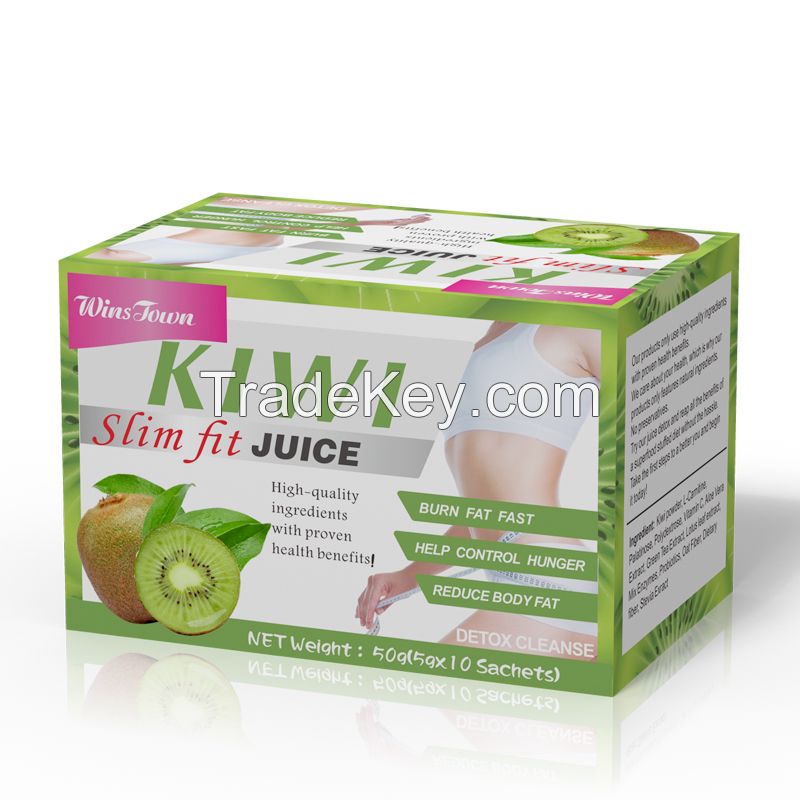 OEM Factory Supply Wholesale kiwi Instant Slim Fruit Powder for Weight control Fat Burn kiwifruit Juice
