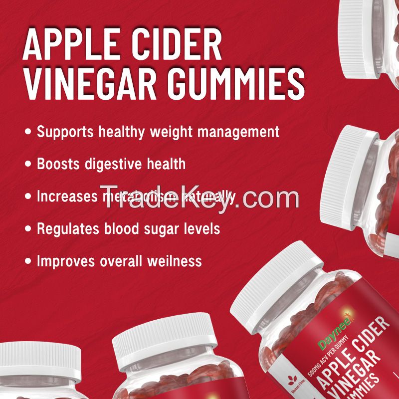 Apple Cider Vinegar gummies supplements Natural Private label Organic ksm 66 seeds root powder Extract ashwagandha gummies