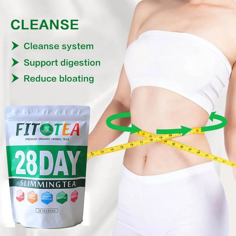 Your logo 28 days private label detox slim tea , colon cleanser senna leaf teabag cleansing body