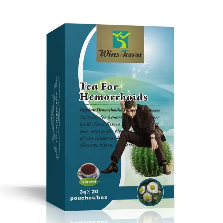 Hemorrhoid tea remove hemorrhoids and regenerate muscles health tea Hot sales in Africa