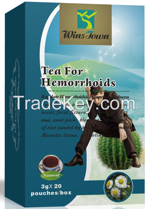Hemorrhoid tea remove hemorrhoids and regenerate muscles health tea Hot sales in Africa