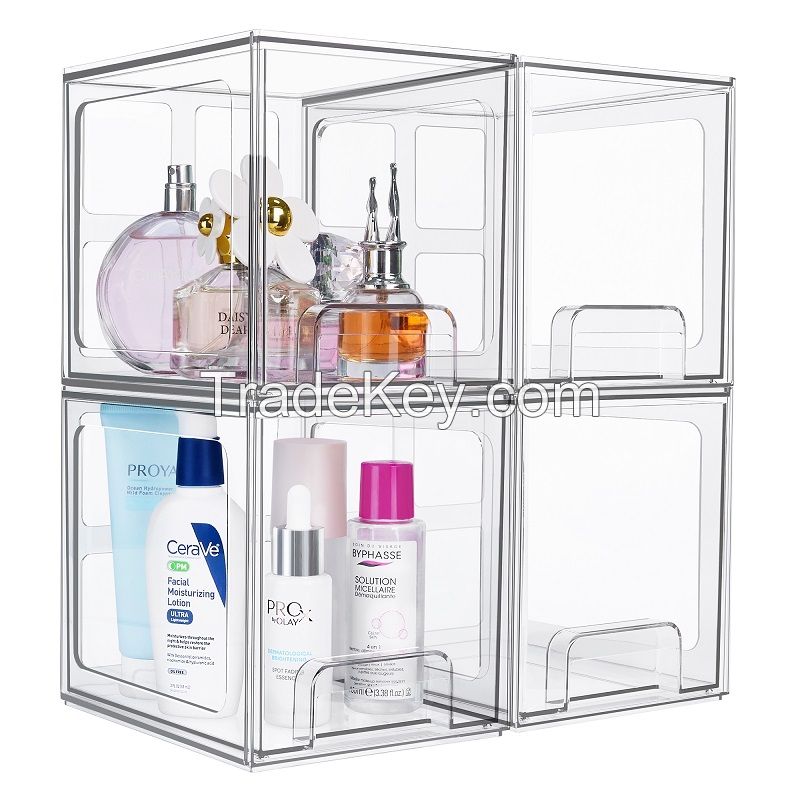 Honglaichuang Makeup Organizers Drawer Cosmetics Organizers Bins for Kitchen 