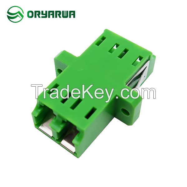 Lc Duplex Inner Shutter Fiber Optical Adapter