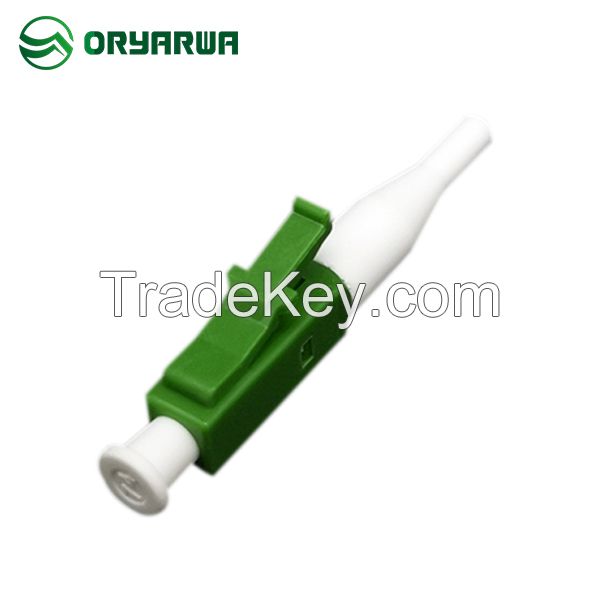 0.9mm PC Simplex LC APC Fiber Connector 16.7mm Boot Multimode