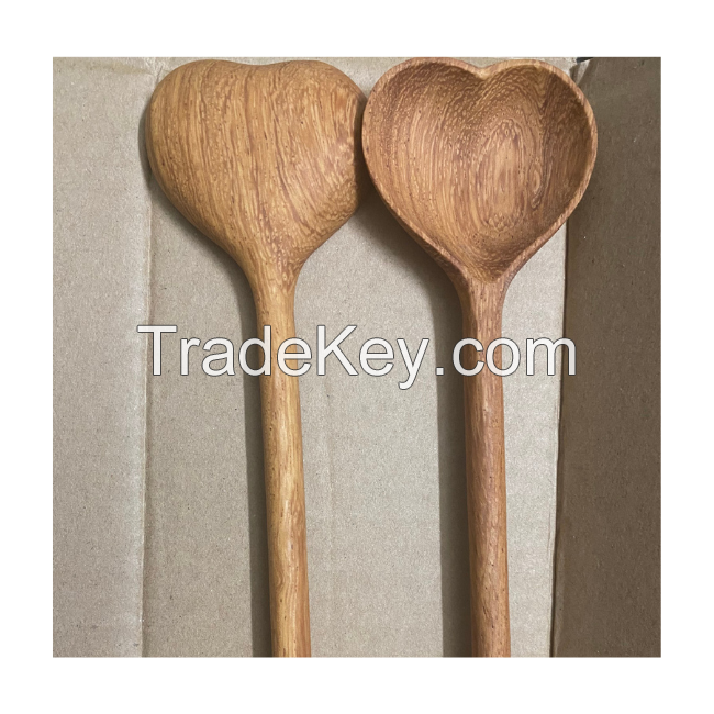 WOODEN SPOON WHOLESALE EXPORT STANDARD HIGH QUALITY NATURAL PRODUCT FROM VIETNAM