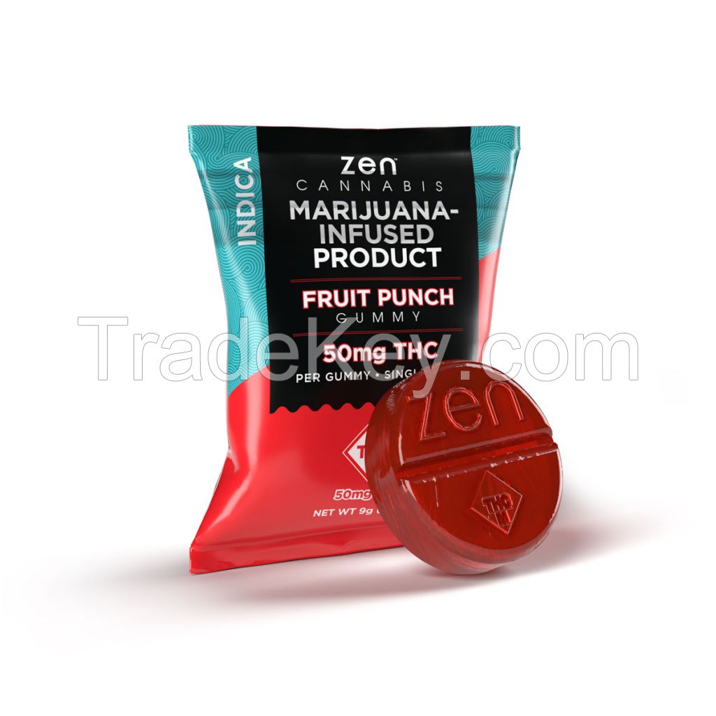 Zen Cannabis Hybrid Tincture | 500mg Thc + 50mg Cbd | Fresh Mint Flavor