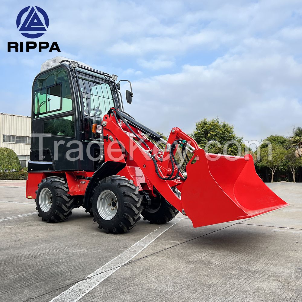 RIppa Articulated Mini Loader 1 Ton Loading Capacity