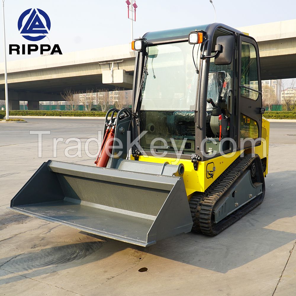 Mini Crawler Sliding Loaders Front End Loader CE Approved Mini Skid Steer Loader