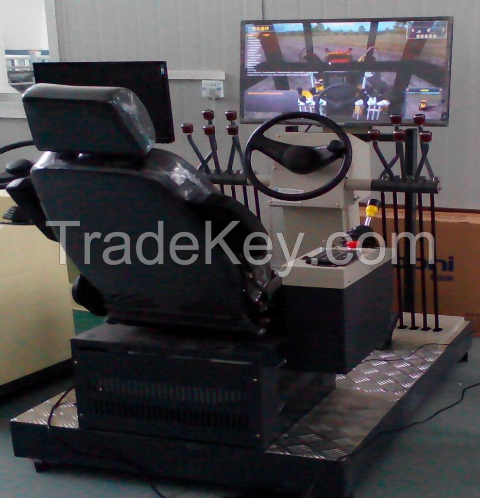 Chinese VR Motor Grader Training Simulator Grader Simulator 
