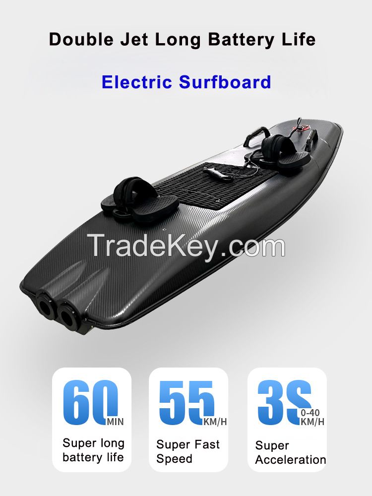 Kuorui High-Speed 55km/H Electric Jet Surfboard for Watersports Touring Rental