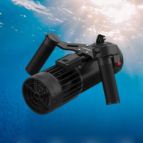 Kuorui Underwater Sea Scooter S1 PRO with Action Camera Mount 40m Depth Rating for Diving Snorkeling Swimming