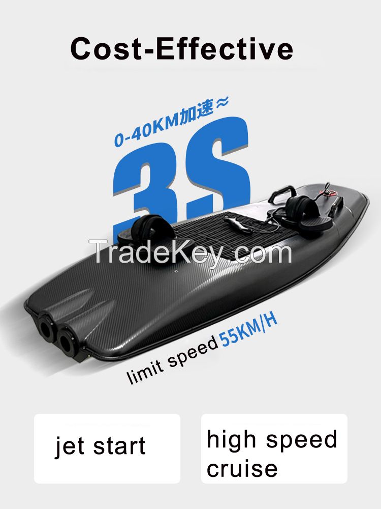 Kuorui High-Speed 55km/H Electric Jet Surfboard for Watersports Touring Rental