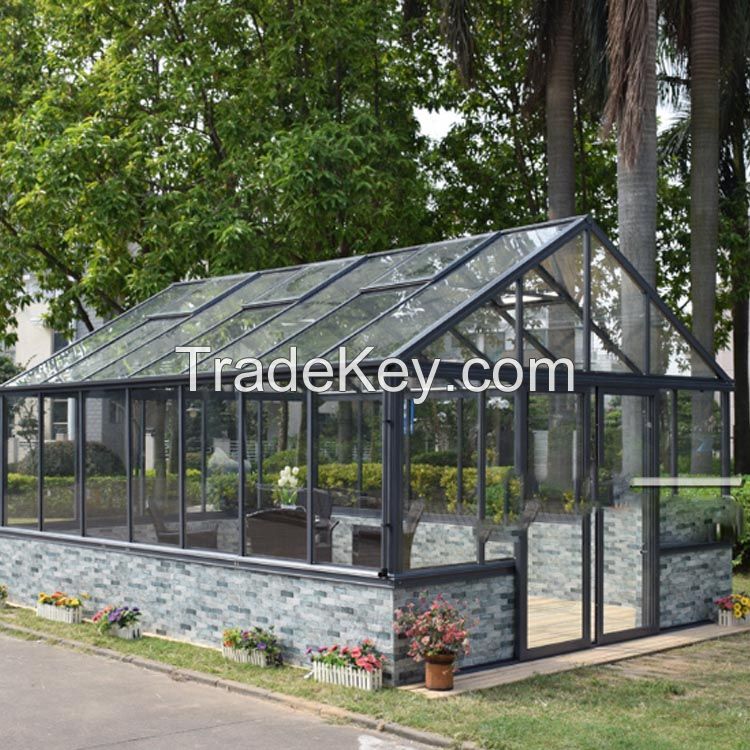 good quality indoor polycarbonate aluminum frame pc 4 tier portable vegetable garden greenhouse