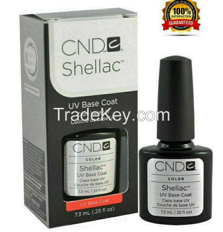 CND Shellac UV LED Gel Nail Polish Base Top Coat