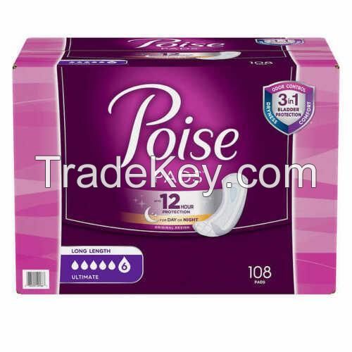 POISE Ultimate Absorbency Pads Select Sizes