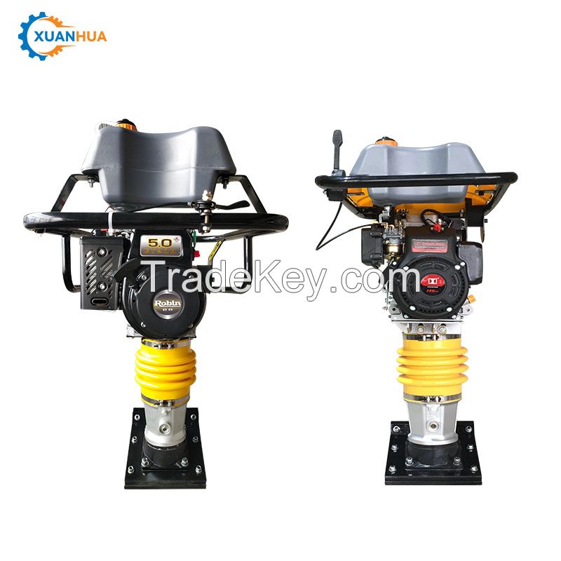electric earth tamper machine soil compactor tampering rammer machine with 24 hours online after-sale service