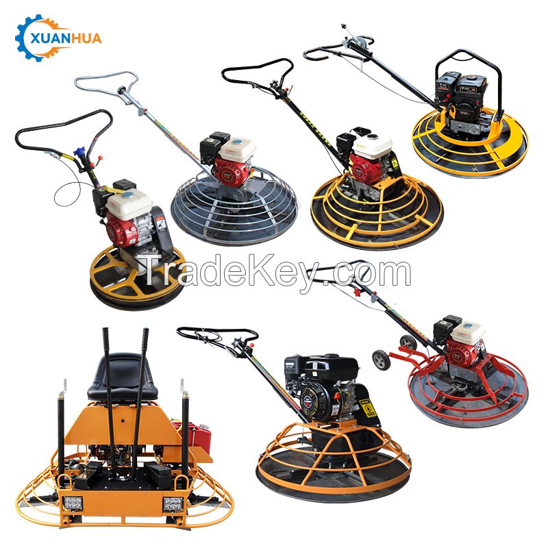 electric cement concrete floor power trowel blades concrete riding helicopter smoothing  machines