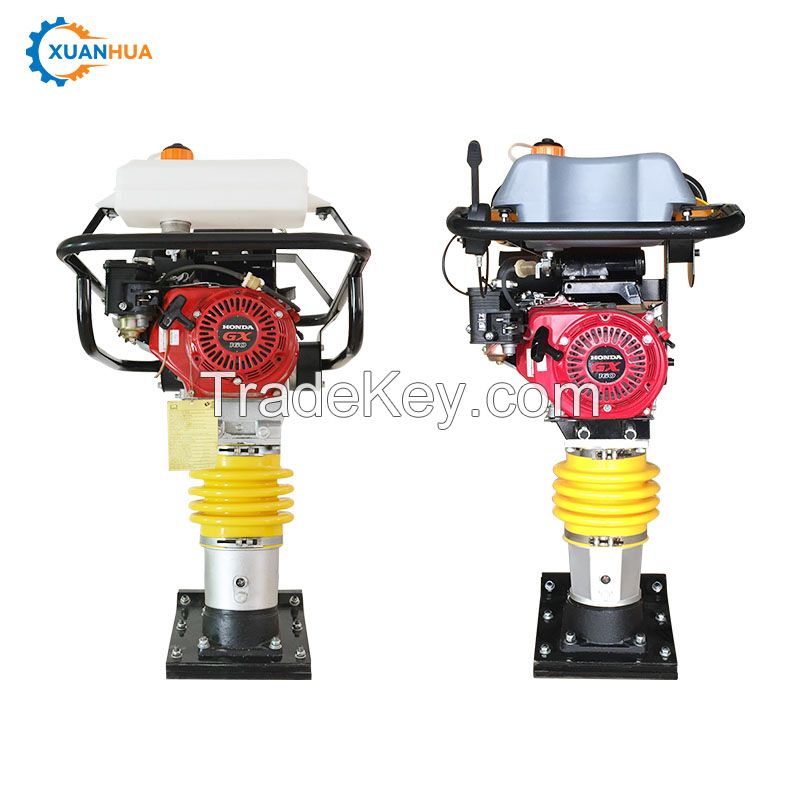 electric earth tamper machine soil compactor tampering rammer machine with 24 hours online after-sale service