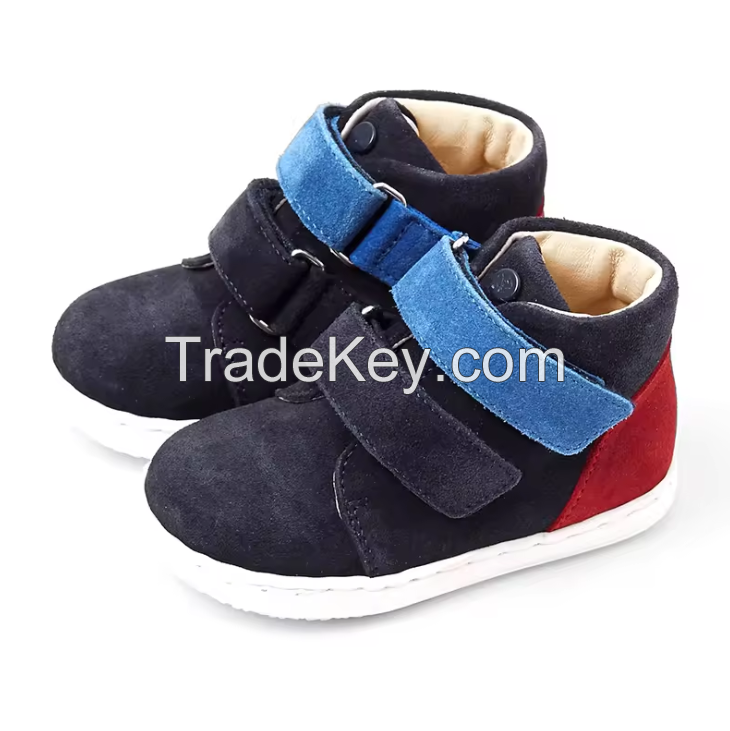 Fashion Winter Cotton fabric High Top Basketball Style Boys Footwear Custom Kid Sneaker Shoes