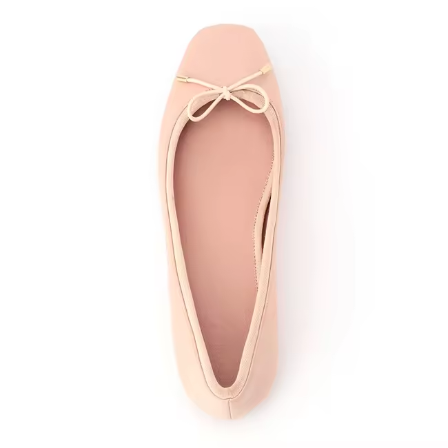 Ballerina WomenÃ¢ï¿½ï¿½s Shoes Moveable Insole Ballerina Leather Shoes Flat Shoes