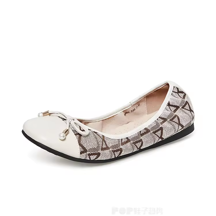 Round Toe Causal Fold Up Female Women Wedding Flats Ballets