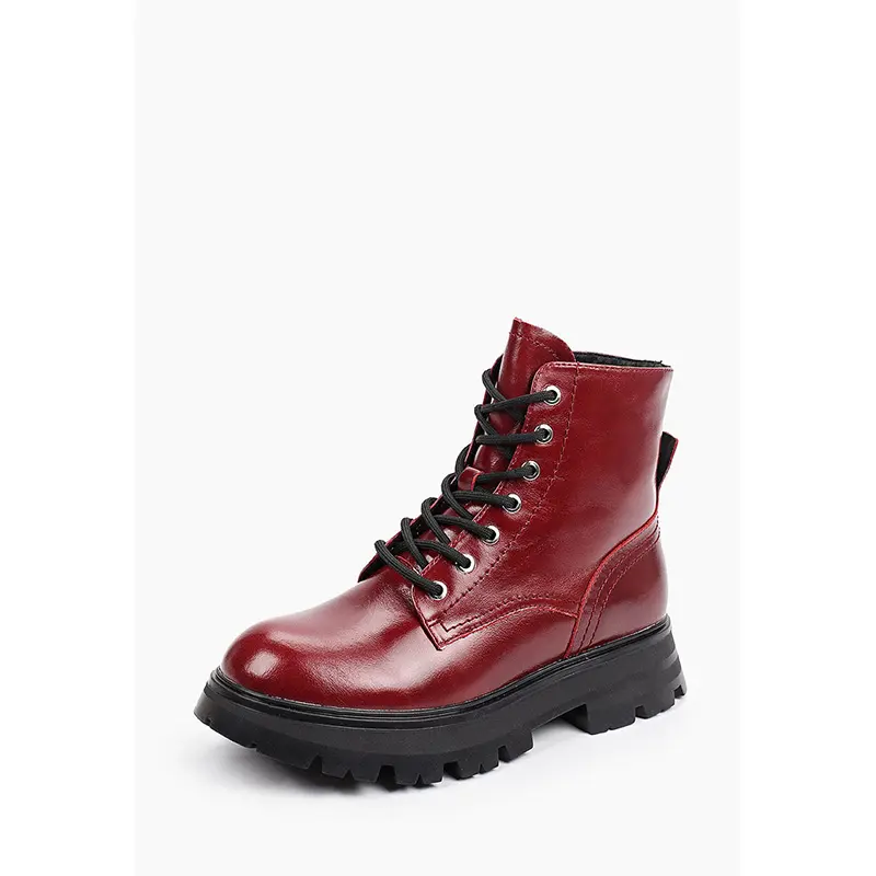 Autumn and winter boots custom wholesale TPR red flat trend fashion womenÃƒÂ¢Ã¯Â¿Â½Ã¯Â¿Â½s Martin boots