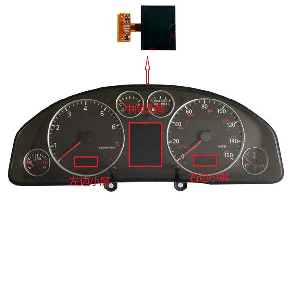AUDI A3 C5 A6 VDO Instrument Cluster LCD Display