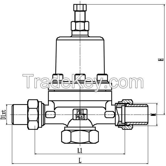 Cryogenic Pressure Regulator/Regulating Valve