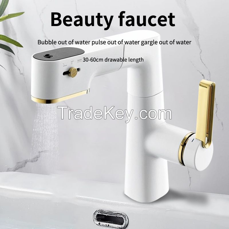 Lift-off Digital Display Basin Pull-out Faucet Beauty Faucet