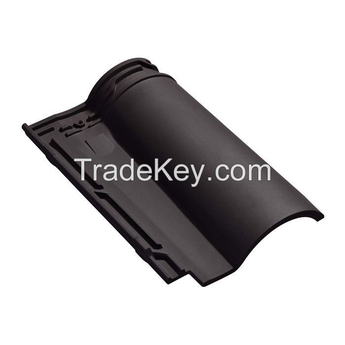 Classical Black Roman Roof Tile