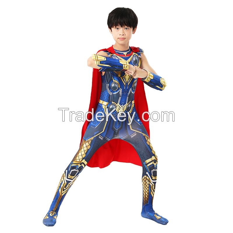 Thor Costume costume Avengers 2022 new Halloween cosplay children's tights