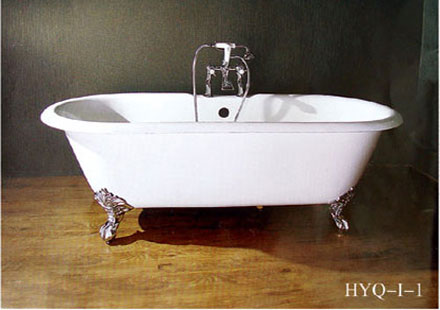 HYQ-1-2 cast iron bathtub