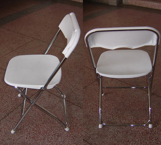 chrome folding chairs