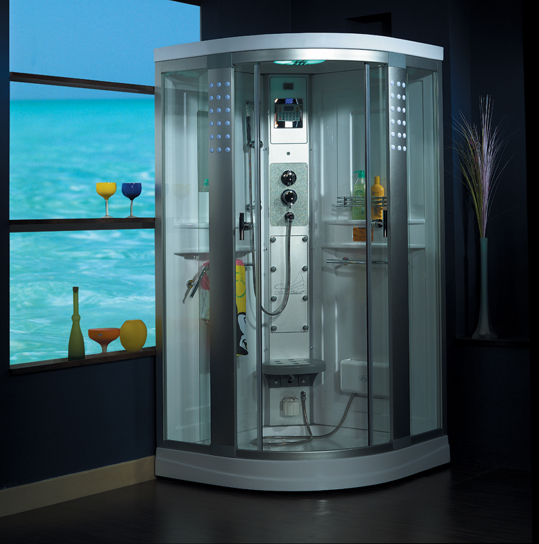 golf  steam shower house