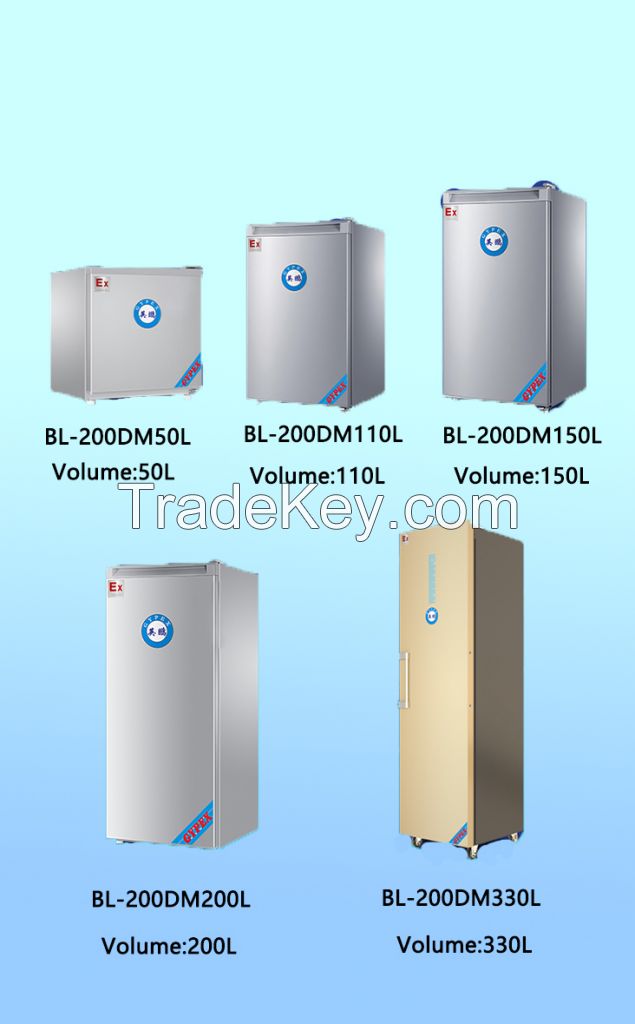 GYPEX explosion-proof industry refrigerator single door and single temperature series freezer