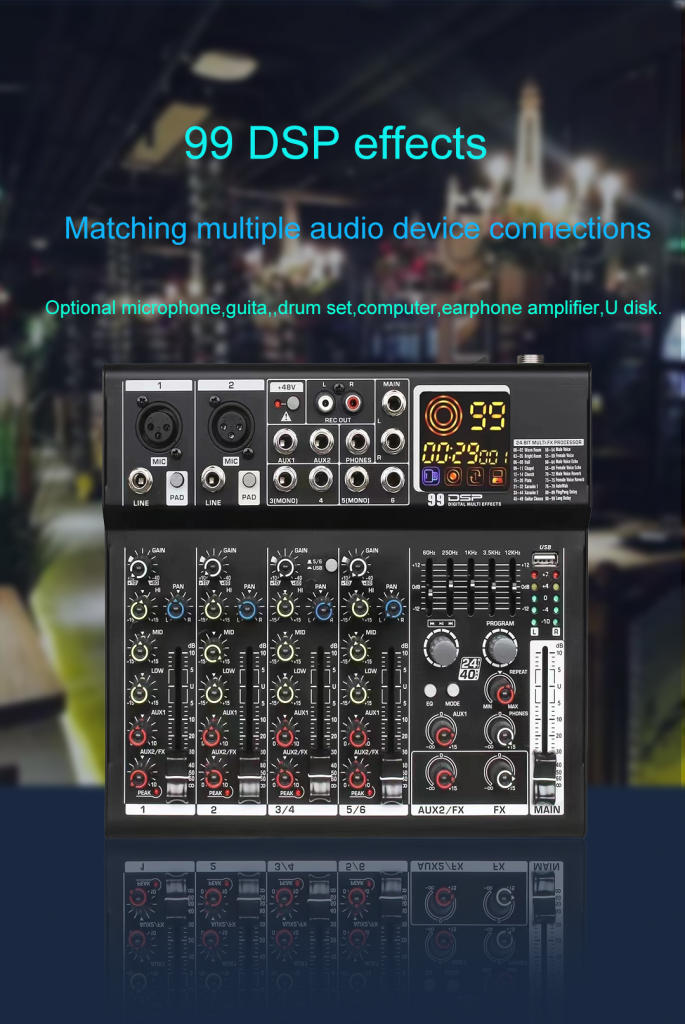 pro audio mixer