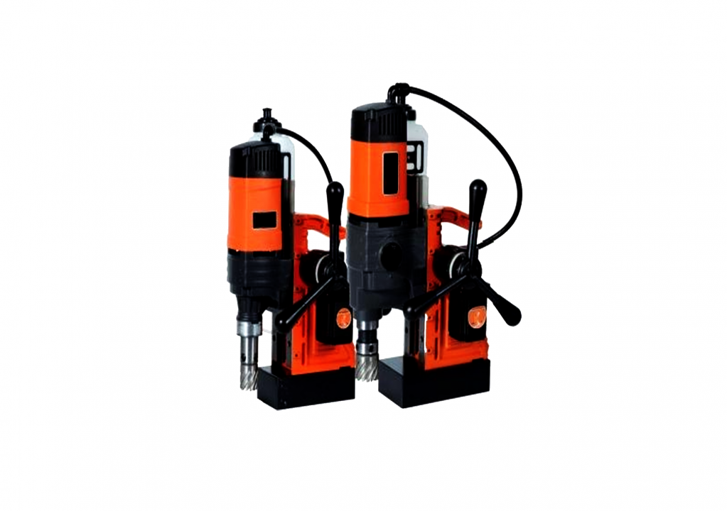 Automatic magnetic core drill