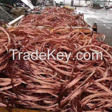 Copper Wire Scrap / 99.95%Copper Scrap / Mill Berry Copper 99.99% wire scraps--/
