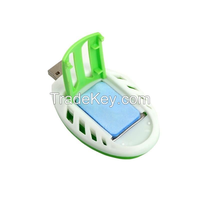 Mosquito Repeller Electronic USB Mosquito Heater Outdoor Indoor Use Highly Effective for Home Office Kitchen Camping Travel