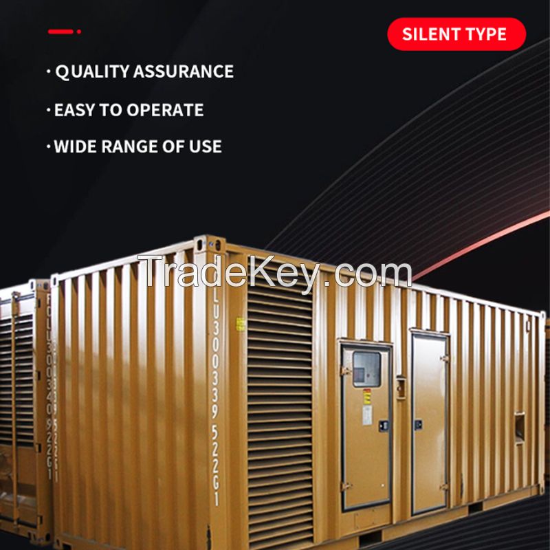 Diesel generator set (silent) 500-2000KW (container unit)