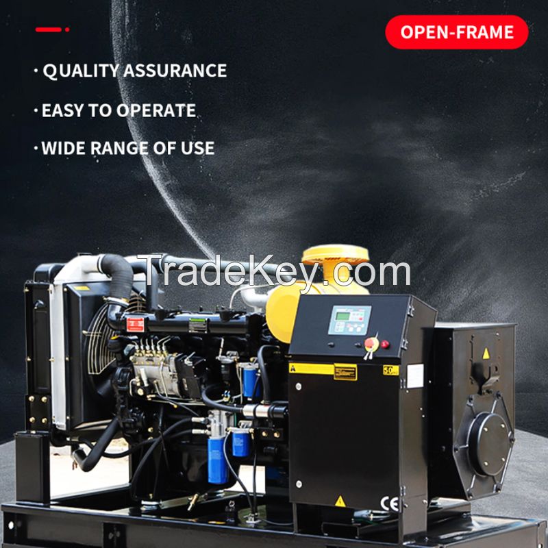 Diesel generator set (open) 10-200KW(Ricardo diesel set)