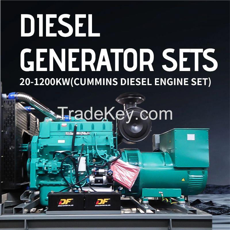 Diesel generator set (open) 20-1200KW(Cummins diesel set)
