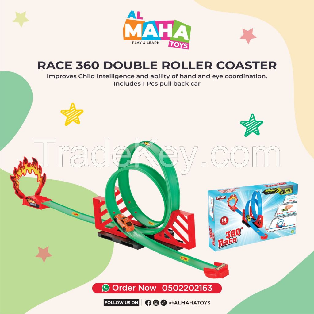 Car Race 360 Double Roller Coaster