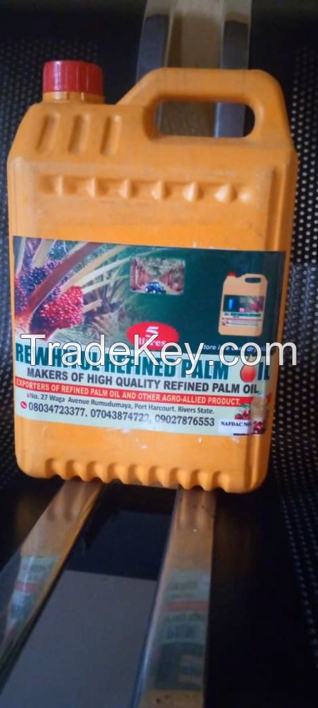 Crude and Refined Palm Oil