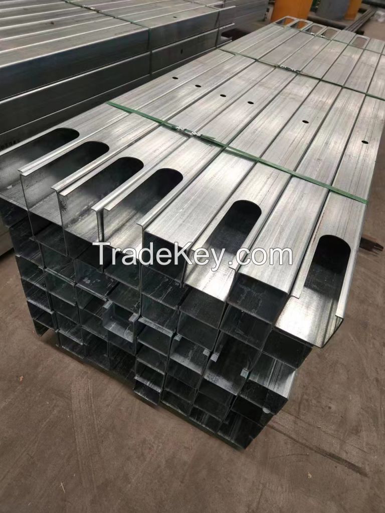 Factory Direct 1.5x1.5 Inch Galvanized Square Tube Iron Pipe 0.9mm For Sale for greenhouse Construct