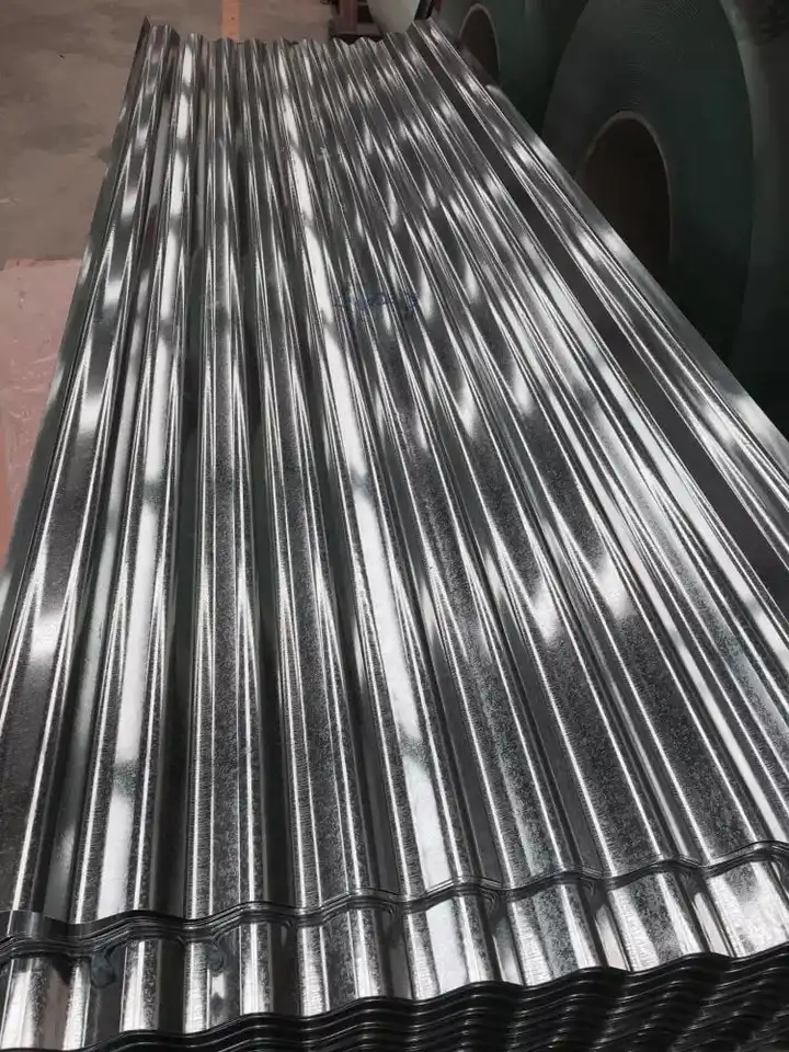 0.6mm Z40 Z60 Prepainted Galvanized Steel Color Coated Corrugated PPGI Roofing Sheets
