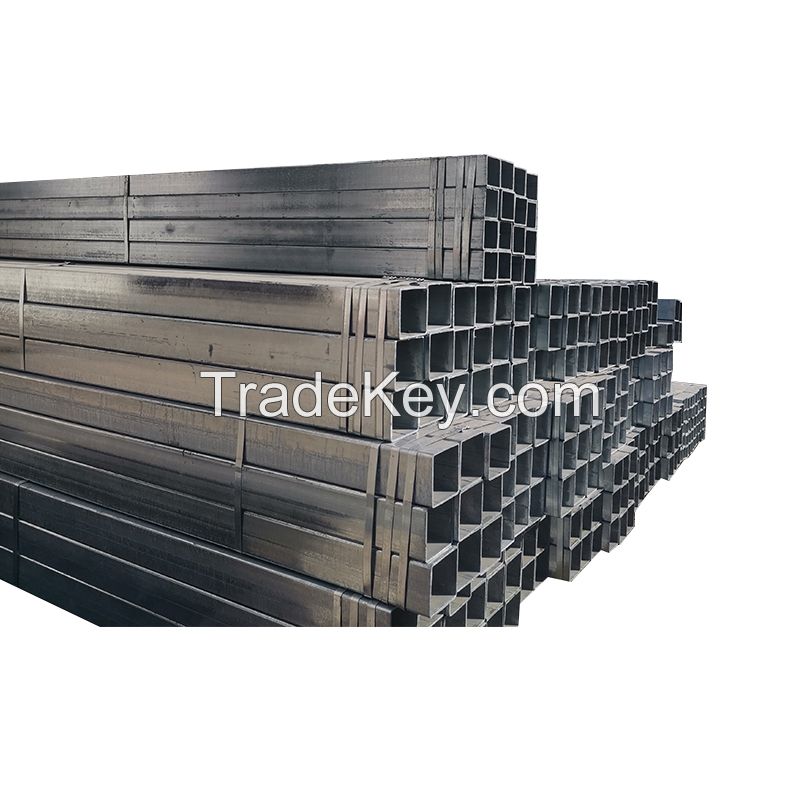 Factory Direct 1.5x1.5 Inch Galvanized Square Tube Iron Pipe 0.9mm For Sale For Greenhouse Construct