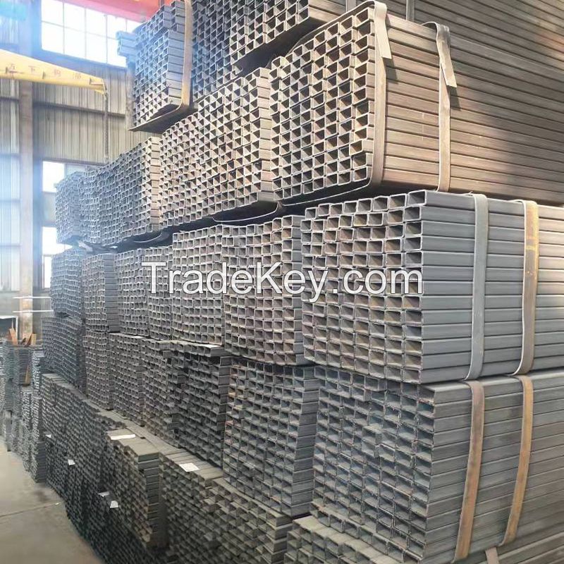 High Quality Black Annealing 20# low carbon steel tube Carbon Steel Square Rectangular Tubes and Pipes